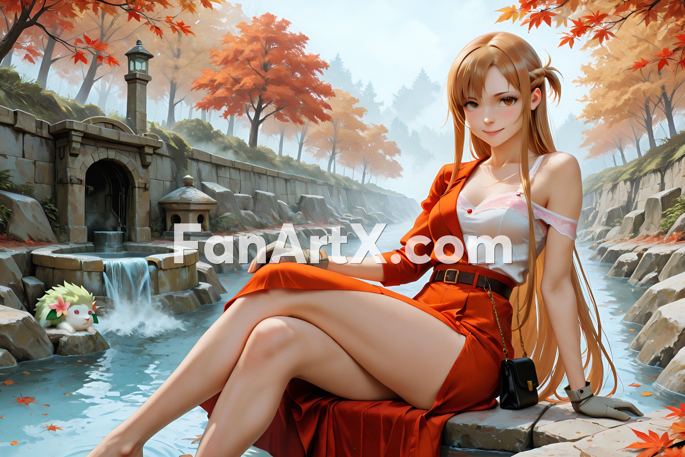 Sao Asuna Yuuki Fanart - Sword Art Online character 5827677